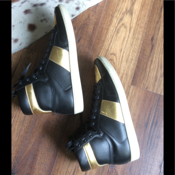 Saint Laurent Paris high top sneakers - Picture 6 of 13
